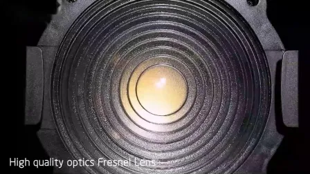Auto Zoom Bi-Color LED Stage Light Fresnel Spotlight