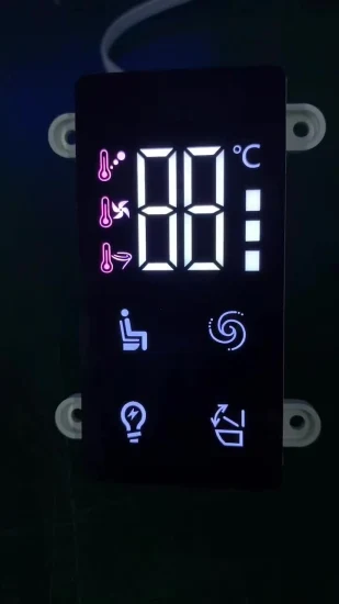 Custom 6 Digital LED Temperature 7 Segment LED Display for Home Appliance